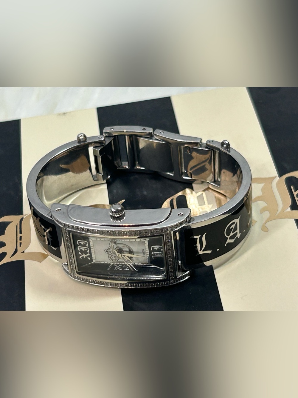 L.A.M.B. Designer Bangle Watch❤️🔥 - Picture 10 of 16